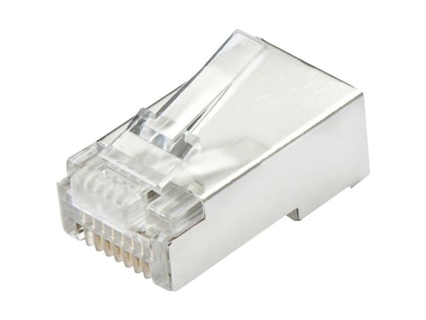 Lindy 62406, RJ-45, Läpinäkyvä, Cat5e, S/UTP (STP), Kulta, -40 - 85 °C