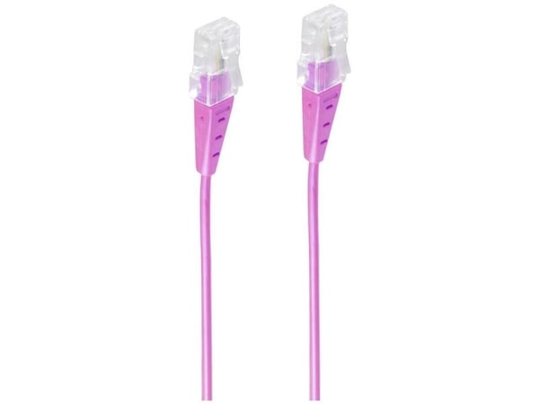 shiverpeaks RJ45, 1 m, 1 m, RJ45, RJ45, Fiolblå, Hankjønn, Hankjønn