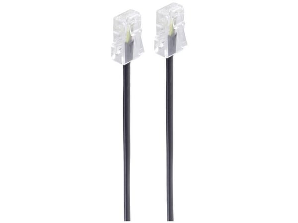 shiverpeaks BS70083-8/4, 3 m, RJ-45, RJ-45, Sort, Hankjønn, Hankjønn