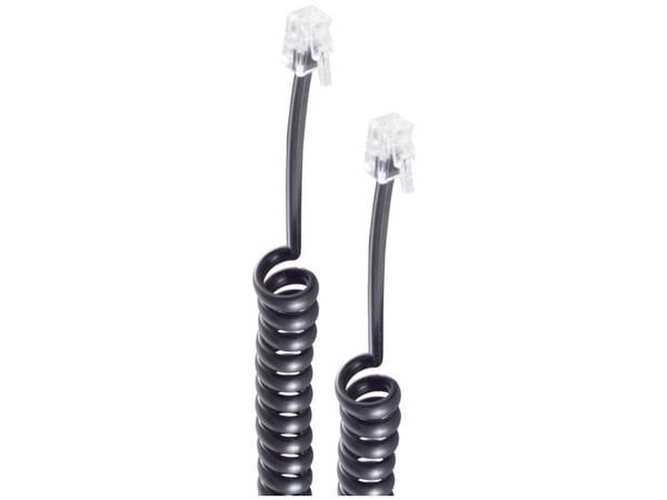 shiverpeaks BS70135-7.5, 7,5 m, RJ-10, RJ-10, Hvit, Hankjønn, Hankjønn