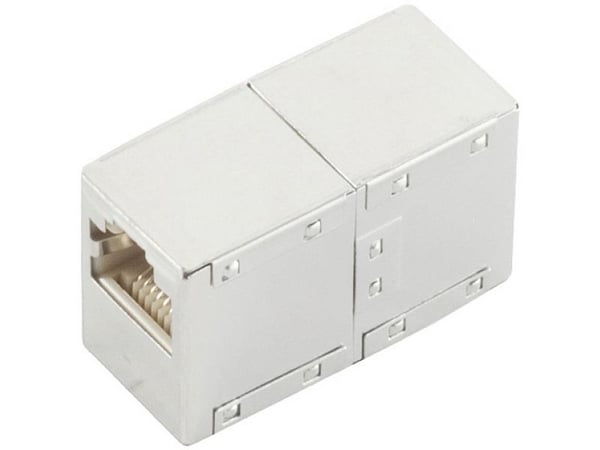 shiverpeaks BS71220-8MS, RJ-45, Metallisk, Hunkjønn/Hunkjønn, Rett, ABS, Gull