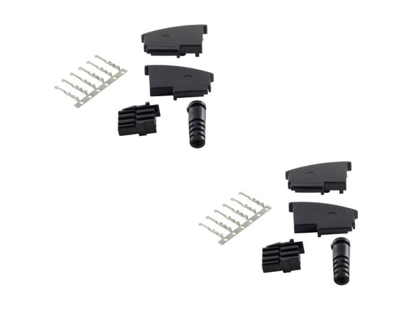shiverpeaks BS72000-SET2, TAE F, Sort, Hankjønn, Rett, 2 stykker