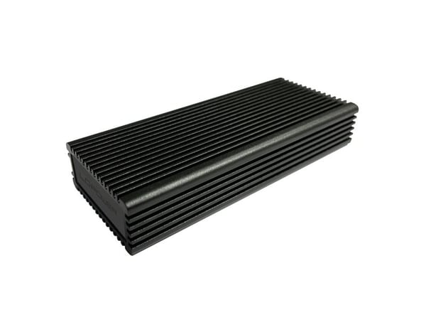 LC Power LC-M2-C-MULTI-RGB - Drevkabinett - M.2 - M.2 NVMe Card / SATA 10Gb/s - USB 3.2 (Gen 2) - svart