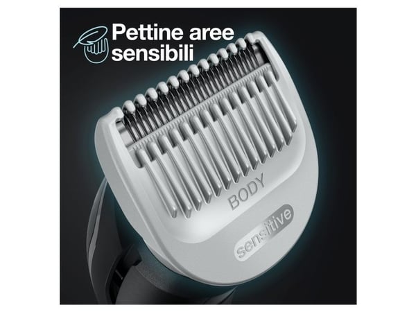 Braun BodyGroomer 3 BG3340, Vekselstrøm/batteri, Sort, Grå