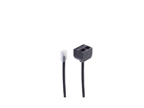 shiverpeaks BS71231-8/4, 0,15 m, RJ-45, RJ-45, Sort, Hankjønn, Hunkjønn