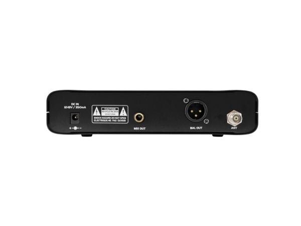 Omnitronic 13063300, Håndholdt mikrofon, 60 m, Rack-monteringsmottaker, Metall, 50 - 18000 Hz, 823 - 832 MHz