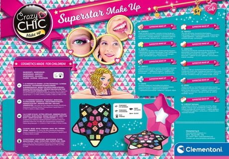 Clementoni Crazy chic Superstar smink 17650