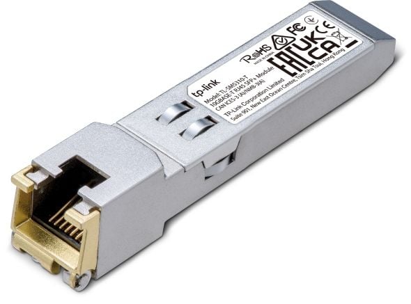TP-Link TL-SM5310-T, Kupari, 10300 Mbit/s, RJ-45, 100 m, 10 Gigabit Ethernet, IEEE 802.3, IEEE 802.3ab, IEEE 802.3an, IEEE 802.3bz