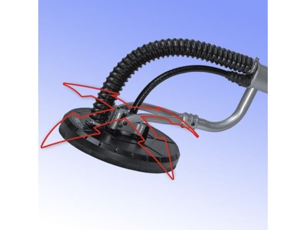 DEDRA DED7748, Gipssliper, Sort, Blå, Grå, 1000 RPM, 2000 RPM, AC, 710 W