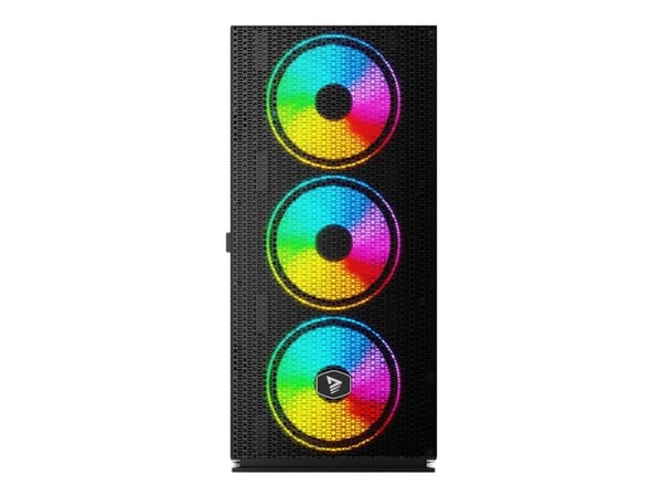 SAVIO Raptor X1 ARGB Mesh / Glass - Mid tower - ATX - ingen strømforsyning - USB/lyd