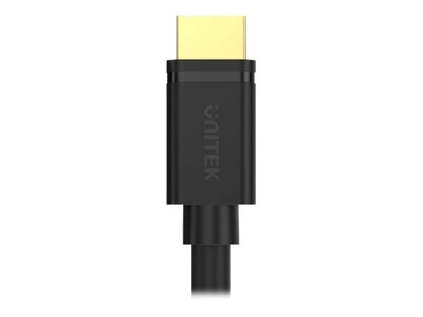 Unitek Y-C166K - High Speed - HDMI-forlengelseskabel med Ethernet - HDMI hann til HDMI hunn - 3 m - trippel beskyttelse - svart - flertrådet, 4K 60...