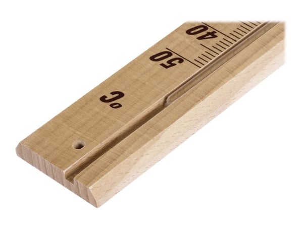 Hama - Termometer - analog - bøktrefarge