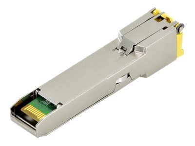 DIGITUS - SFP (mini-GBIC) transceivermodul - 1GbE - 100Base-TX, 1000Base-T, 10GBase-T - SFP (mini-GBIC) / RJ-45 - opp til 100 m