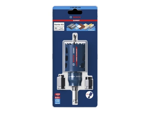 Bosch hylsadaptersats carbide 51 mm