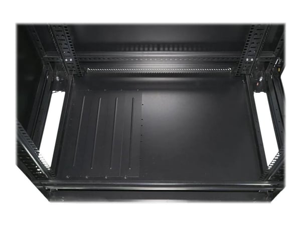 Extralink - Rack skap - 600x600 mm - står på gulv - svart - 32U - 19"