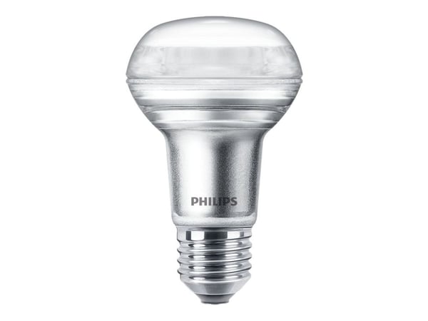 Philips - LED-pære for søkelys - form: R63 - E27 - 4.5 W (ekvivalent 60 W) - klasse F - varmt hvitt lys - 2700 K
