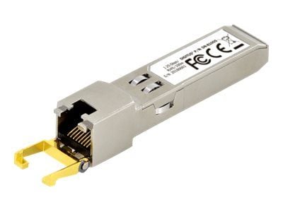 DIGITUS - SFP (mini-GBIC) transceivermodul - 1GbE - 100Base-TX, 1000Base-T, 10GBase-T - SFP (mini-GBIC) / RJ-45 - opp til 100 m