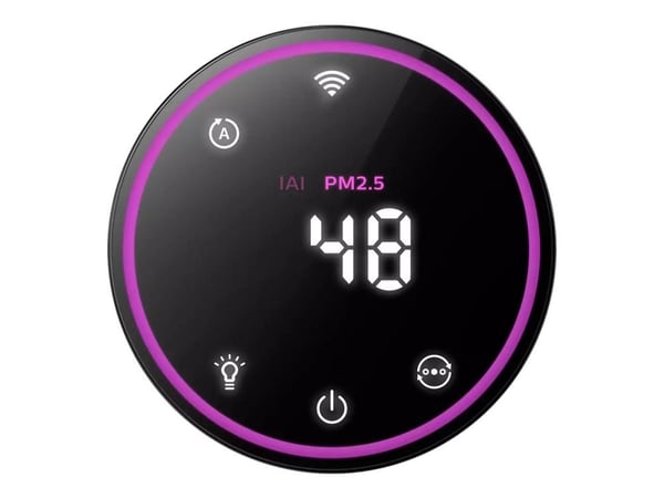 Philips Series 1000i AC1715 - Luftrenser - frittstående - hvit/svart