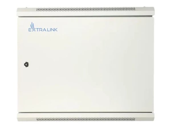 Extralink ASP - Rack skap - 600x450 mm - veggmonterbar - grå - 12U - 19"