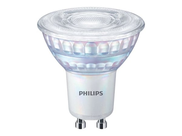 Philips - LED-spotlight - GU10 - 2.6 W (motsvarande 35 W) - klass F - varmt vitt ljus - 2200-2700 K (paket om 3)