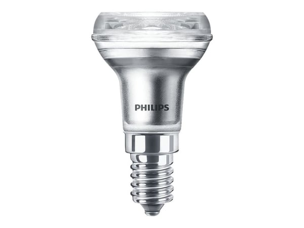 Philips - LED-pære for søkelys - form: R39 - E14 - 1.8 W (ekvivalent 30 W) - klasse F - varmt hvitt lys - 2700 K