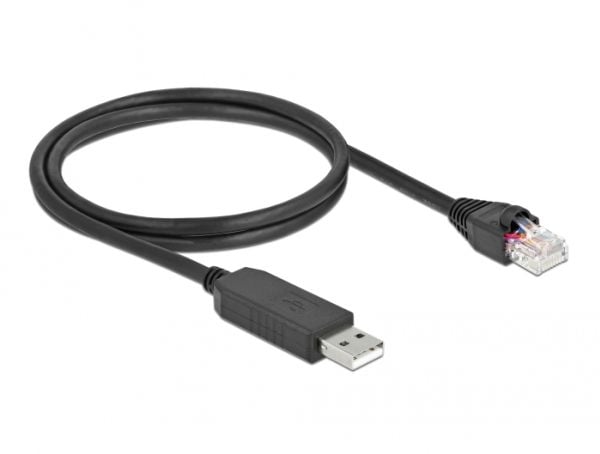 DeLOCK 64160, 1 m, USB A-tyyppi, RJ-45
