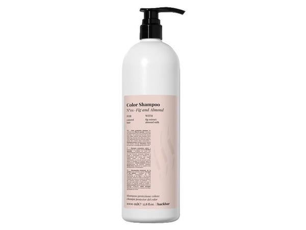 Farmavita Back Bar Color Shampoo nr. 01 Fiken & Mandel 1000 ml