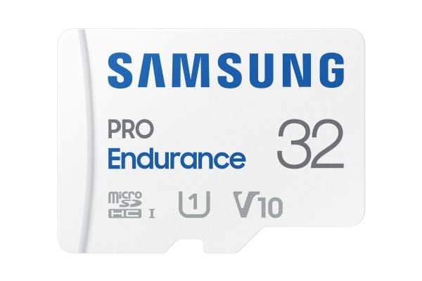 Samsung PRO Endurance MB-MJ32KA – Flash-muistikortti (mukana microSDHC–SD-sovitin) – 32 GB – Video Class V10 / UHS-I U1 / Class 10 – microSDHC UHS-...