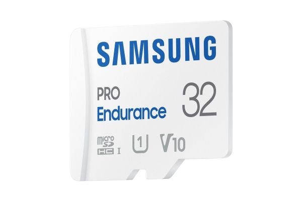 Samsung PRO Endurance MB-MJ32KA – Flash-muistikortti (mukana microSDHC–SD-sovitin) – 32 GB – Video Class V10 / UHS-I U1 / Class 10 – microSDHC UHS-...