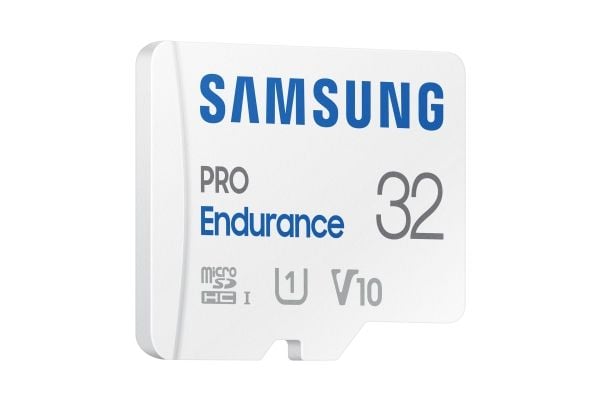Samsung PRO Endurance MB-MJ32KA – Flash-muistikortti (mukana microSDHC–SD-sovitin) – 32 GB – Video Class V10 / UHS-I U1 / Class 10 – microSDHC UHS-...