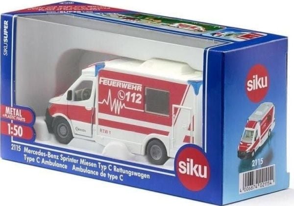 Siku 1:50 ambulans Mercedes