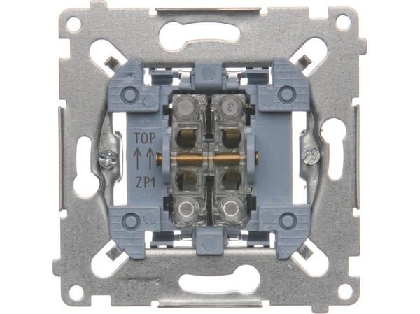 Kontakt-Simon SZP1M, Tryckknappsbrytare, Metall, IP20, IP44, 250 V, 10 A, 75 mm
