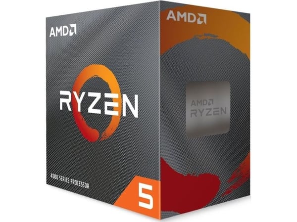 AMD Ryzen 5 4500 - 3,6 GHz - 6 kjerne - 12 tråder - 8 MB cache - Socket AM4 - Boks