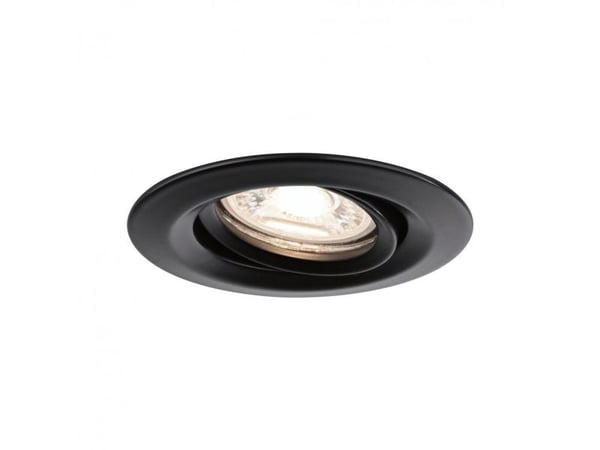 Paulmann Nova Mini, Innsunket spotlight, LED, 2700 K, 310 lm, Sort