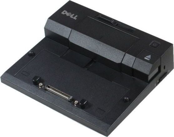 Dell E-Port II EURO Simple - Portreplikator - VGA, DVI, DP - 130 watt - for Latitude E5270, E5450, E5470, E5550, E5570, E7240, E7250, E7270, E7440,...