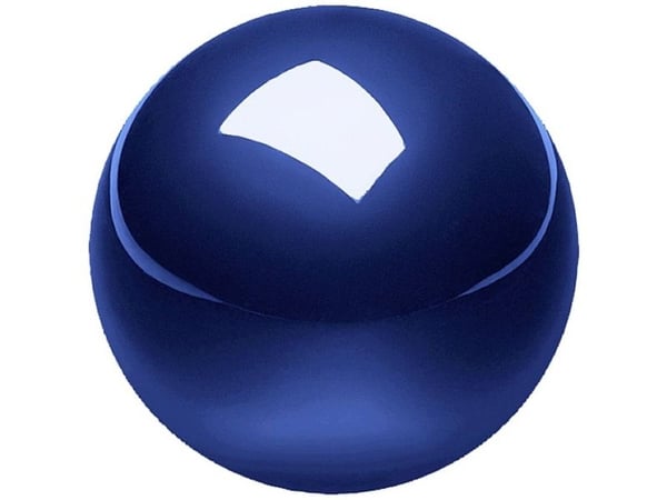 Perixx PERIPRO-303GB, Mouse trackball, 34 mm, 34 mm, 34 mm, 25 g, Blå