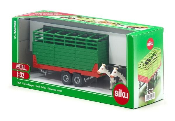 Siku 2875, Truck/trailer, Montert på forhånd, 1:32, Metall, Plast, 3 år, Grønn, Rød
