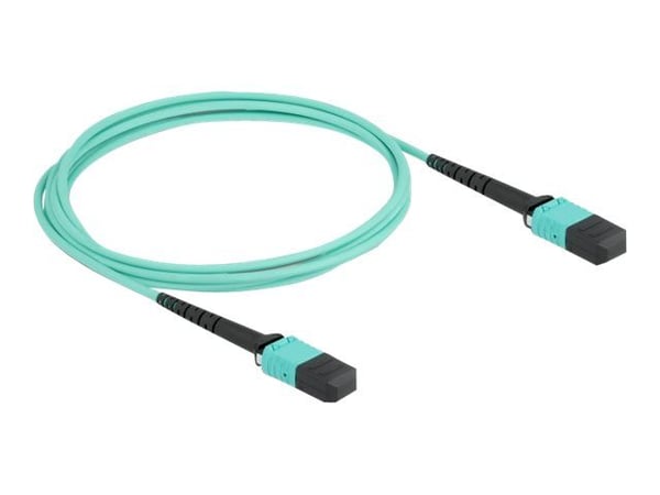 Delock - Langlinjekabel - MPO-multimodus (hunn) til MPO-multimodus (hunn) - 2 m - 3 mm - fiberoptisk - 50 / 125 mikroner - OM4 - halogenfri - akvam...