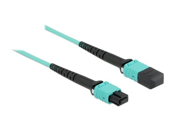 Delock - Langlinjekabel - MPO-multimodus (hunn) til MPO-multimodus (hunn) - 2 m - 3 mm - fiberoptisk - 50 / 125 mikroner - OM4 - halogenfri - akvam...