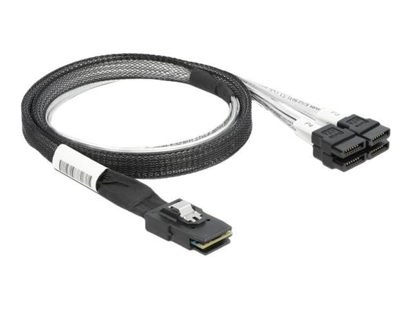 Delock - Diskkontroller - 4 Kanal - SATA 6Gb/s - lav profil - RAID RAID 0, 1, 10 - PCIe 2.0 x4