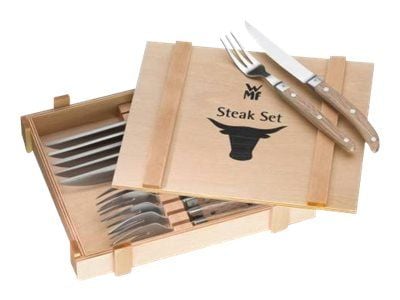 WMF Ranch - Steak knife/fork set - 12 stk. - 24 cm - rustfritt stål