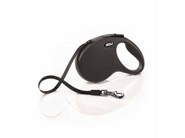 flexi New Classic bånd M, 5M, 25KG, sort