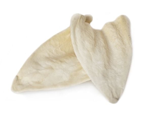 Ear white, 7 st