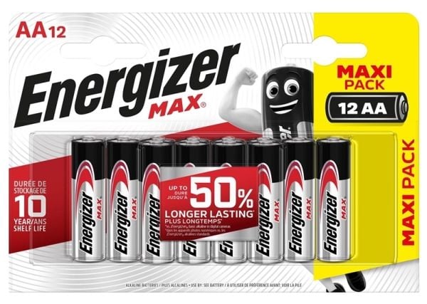 Energizer Max AA batteri Alkali-mangan 1,5 V 12 stk