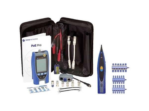 Kabeltestare Trend Networks PoE Pro testpaket