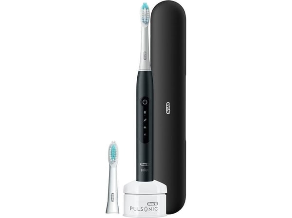 Oral-B Pulsonic Slim Luxe 4500 Travel Edition Sort sonisk tannbørste