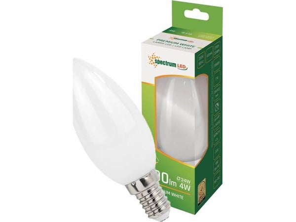 Wojnarowscy LED-ljus E14 230V 4W COG WW WHITE SPECTRUM