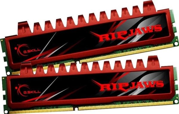 G.Skill Ripjaws - DDR3 - sett - 8 GB: 2 x 4 GB - DIMM 240-pin - 1600 MHz / PC3-12800 - CL9 - 1.5 V - ikke-bufret - ikke-ECC