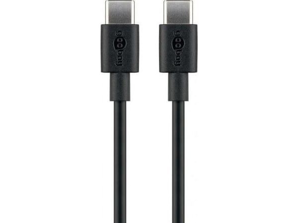Goobay 51243, 2 m, USB C, USB C, USB 2.0, 480 Mbit/s, Lajittelu
