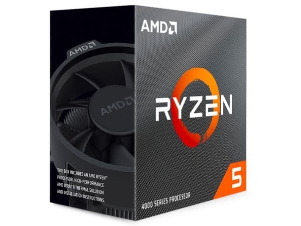 AMD Ryzen 5 4500 - 3,6 GHz - 6 kjerne - 12 tråder - 8 MB cache - Socket AM4 - Boks